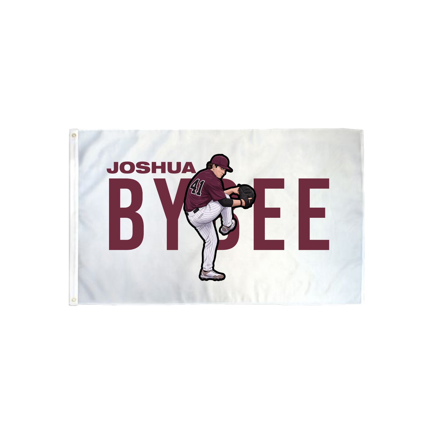 3x5 Flag — Player Name in Classic