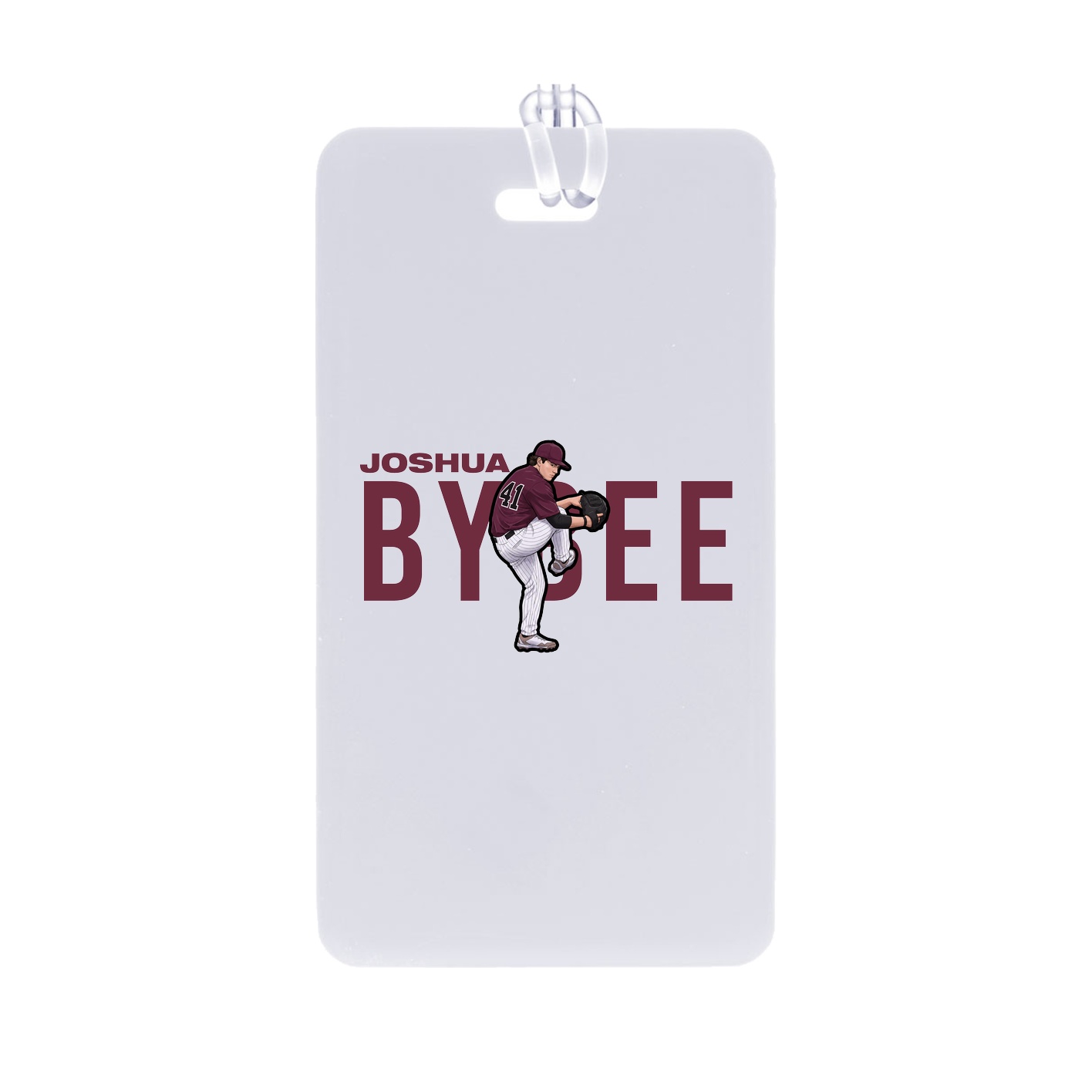 Bag Tag — Player Name in Classic
