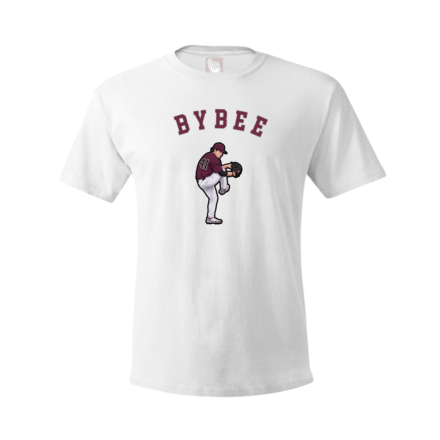 Youth Tee — Shirsey Arch in White