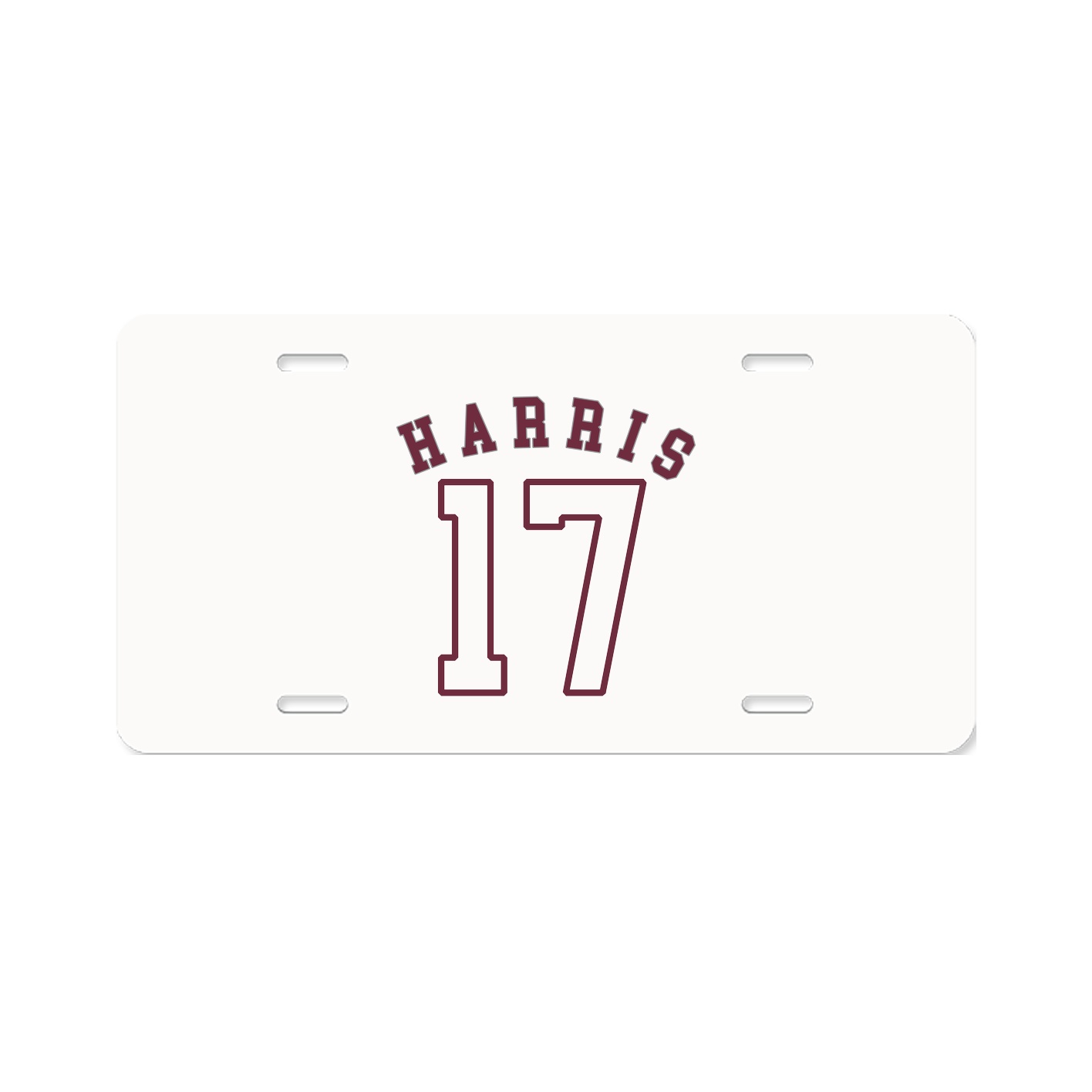 License Plate — Shirsey Arch in Classic