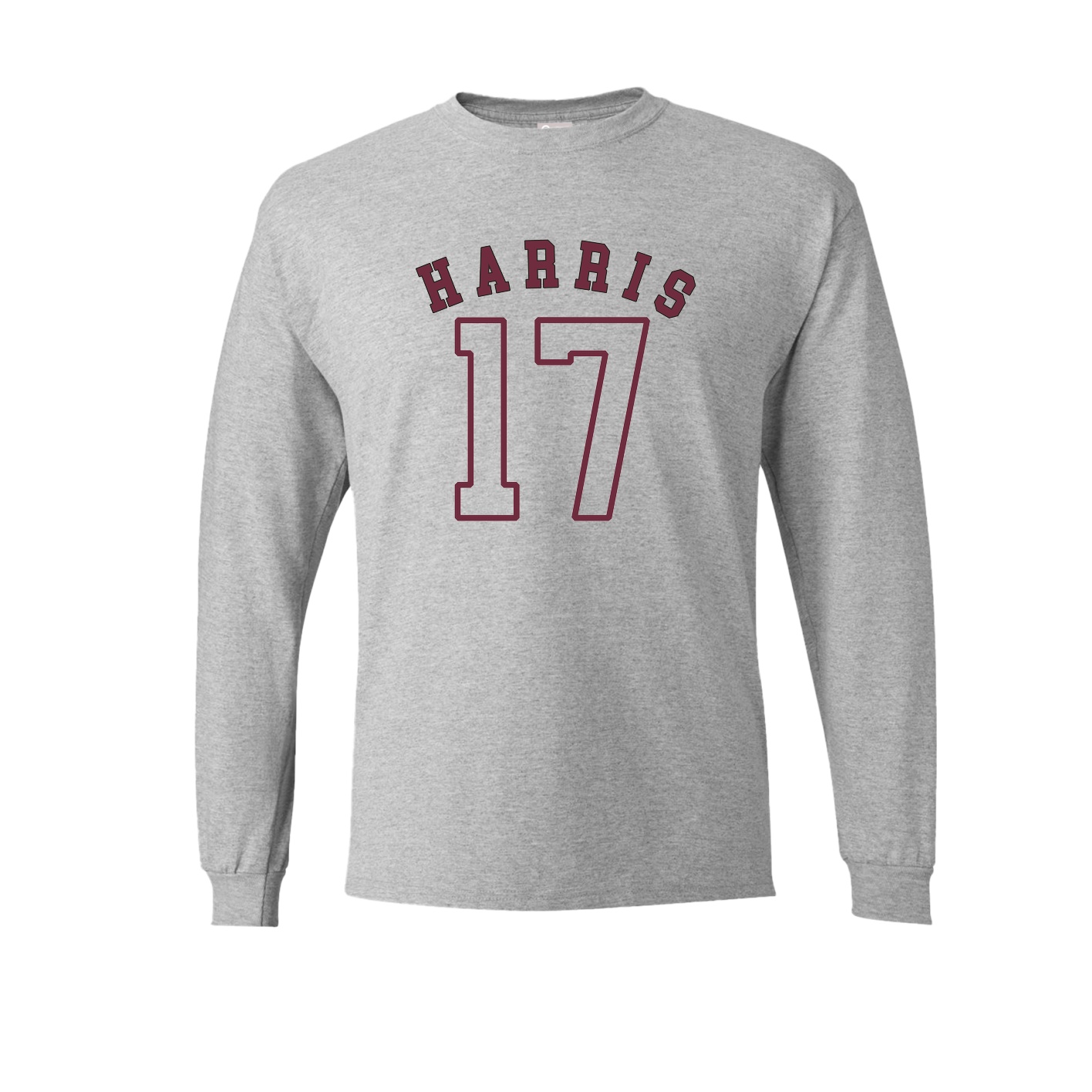 Long Sleeve Tee — Shirsey Arch in Grey