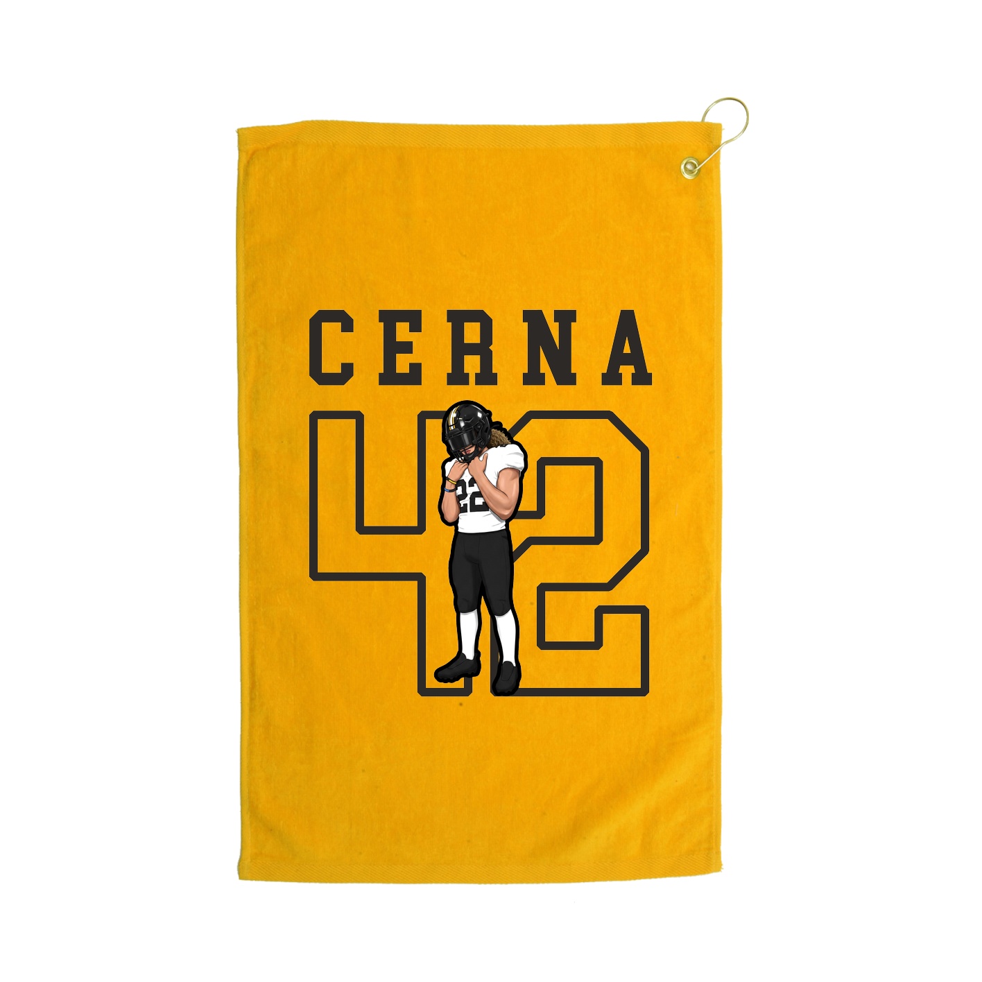 Golf Towel — Shirsey in Gold