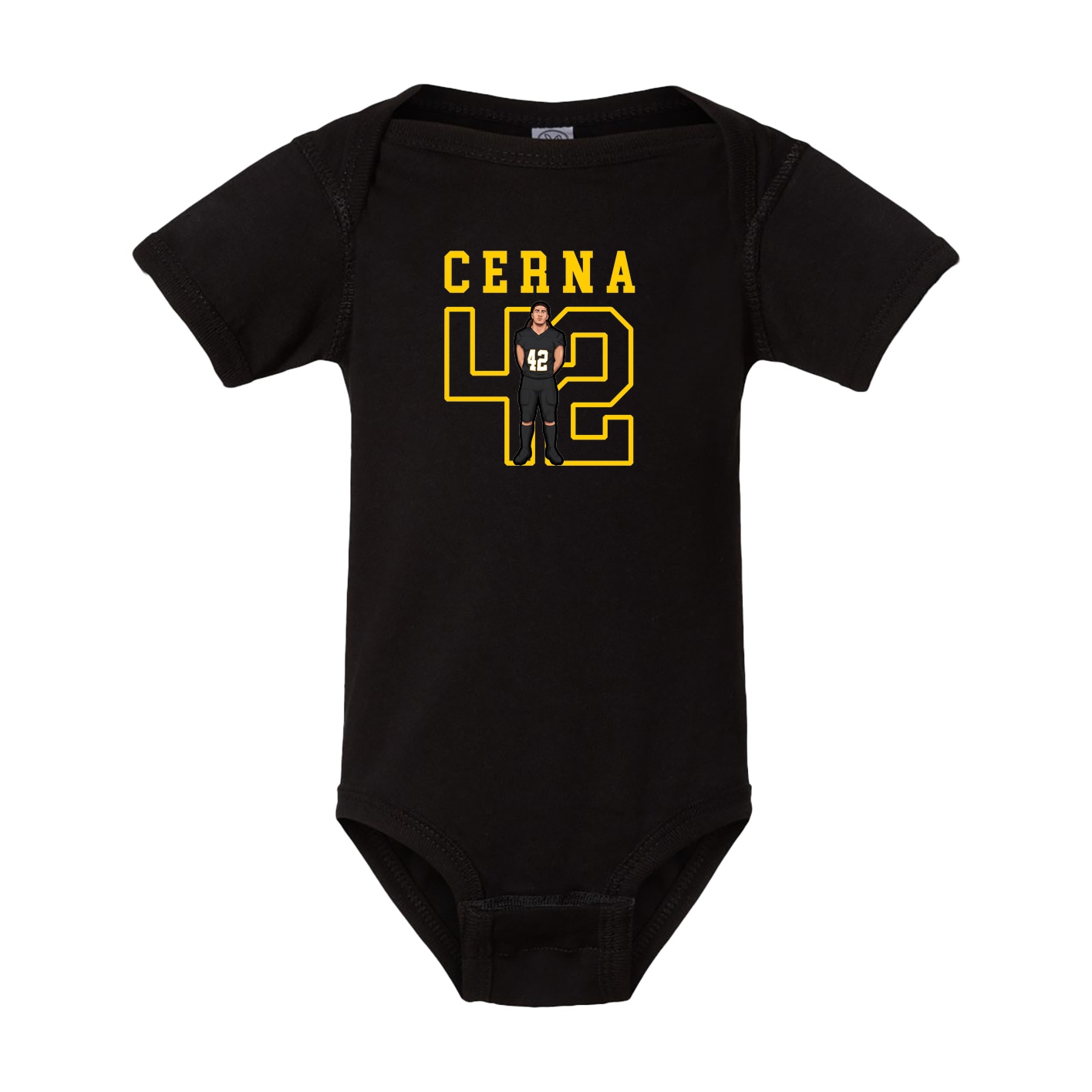 Baby Onesie — Shirsey in Black