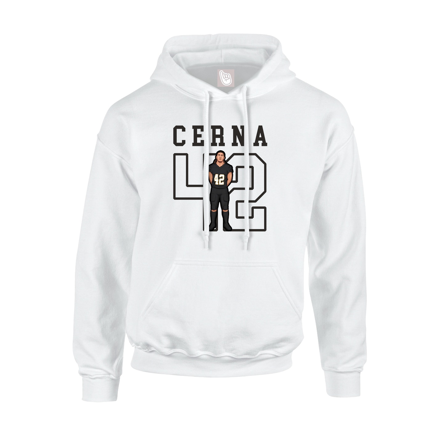 Youth Hoodie — Shirsey in White