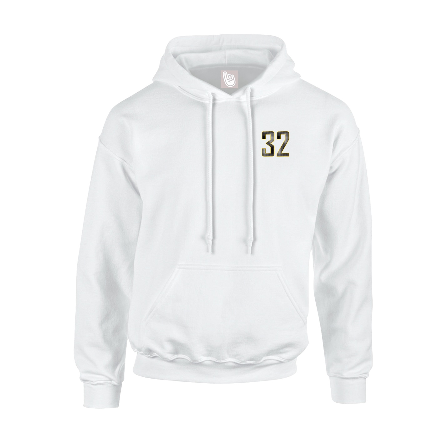 Youth Hoodie — Front Shirsy in White