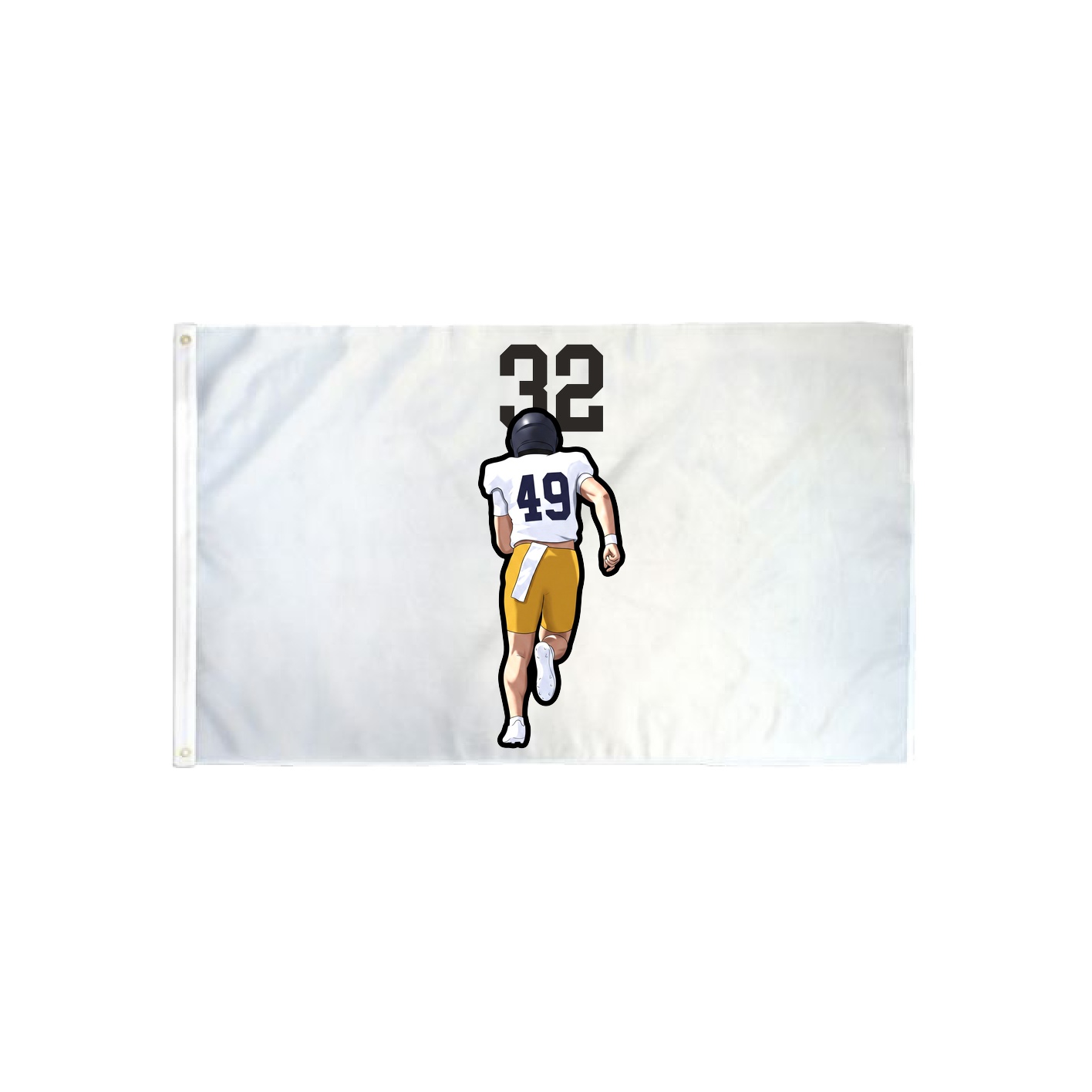 3x5 Flag — Number Top in Classic