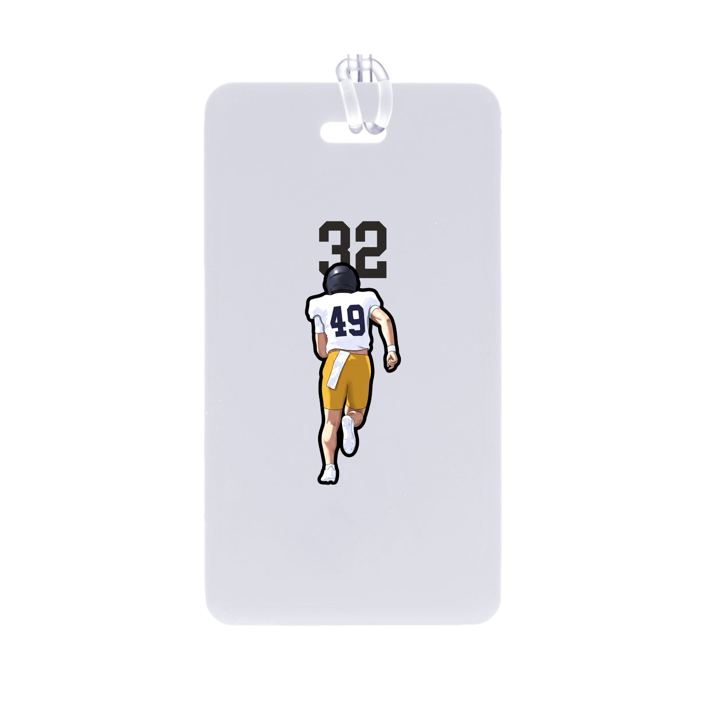 Bag Tag — Number Top in Classic