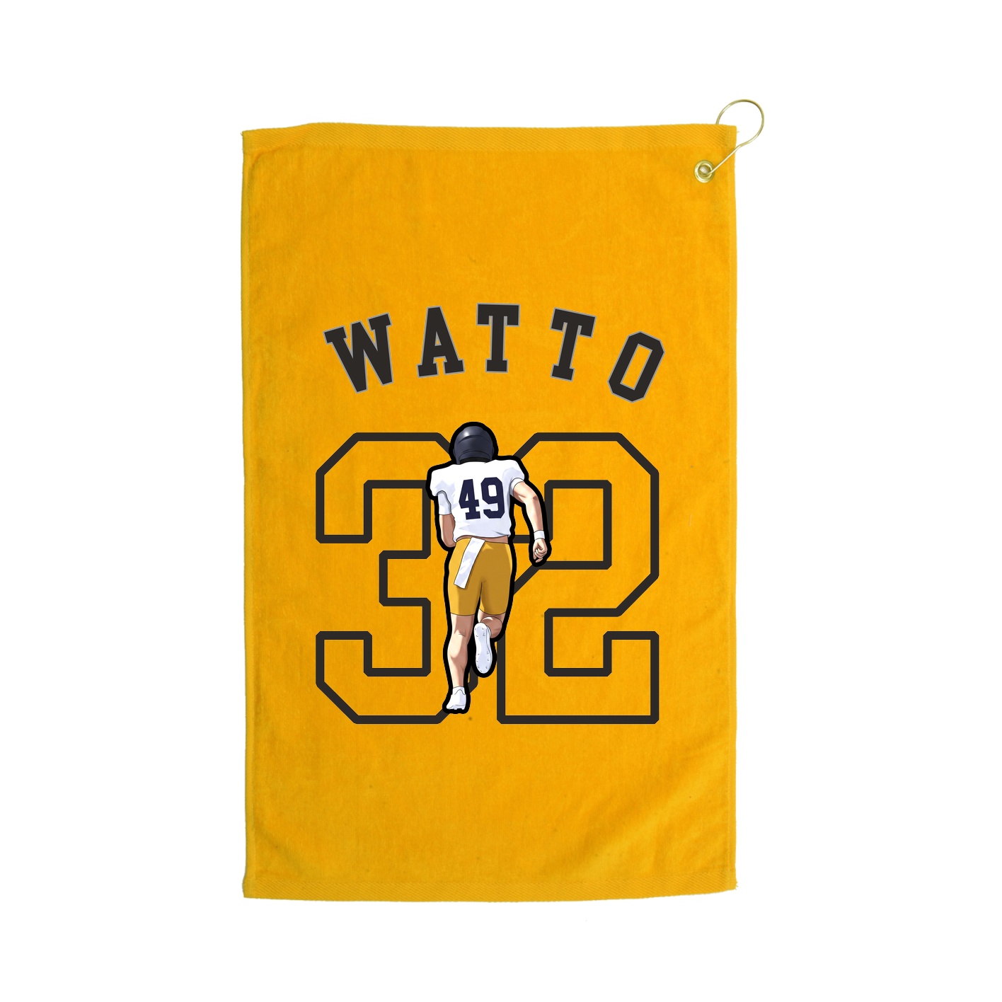 Golf Towel — Shirsey Arch in Gold