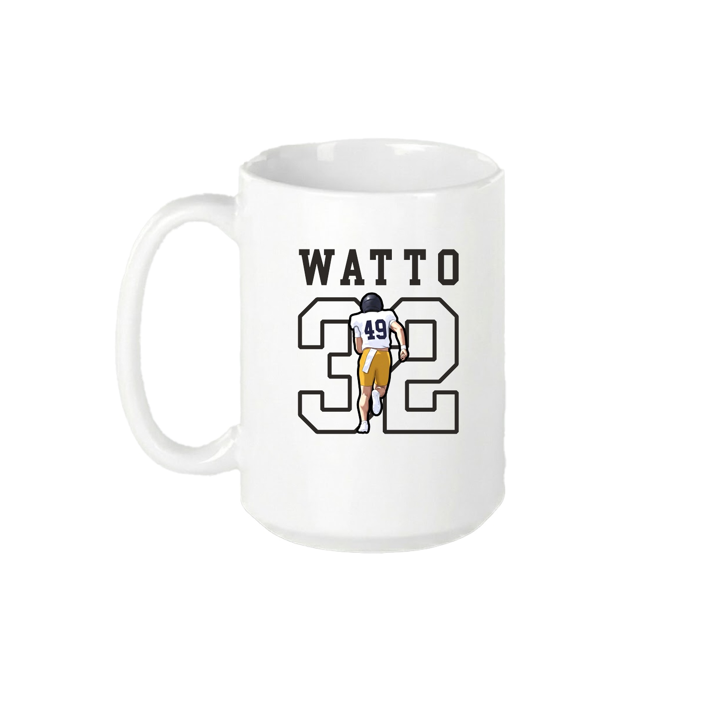 15oz Coffee Mug — Shirsey in White