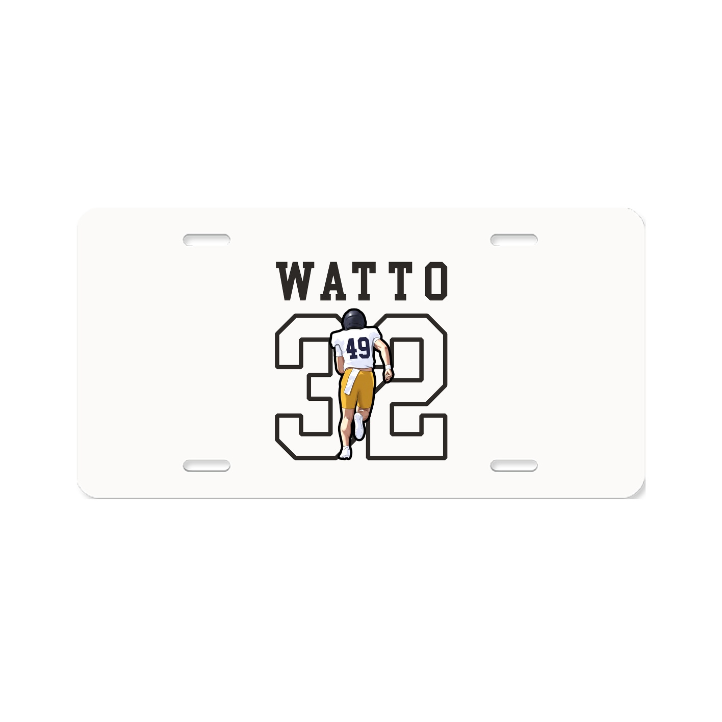 License Plate — Shirsey in Classic