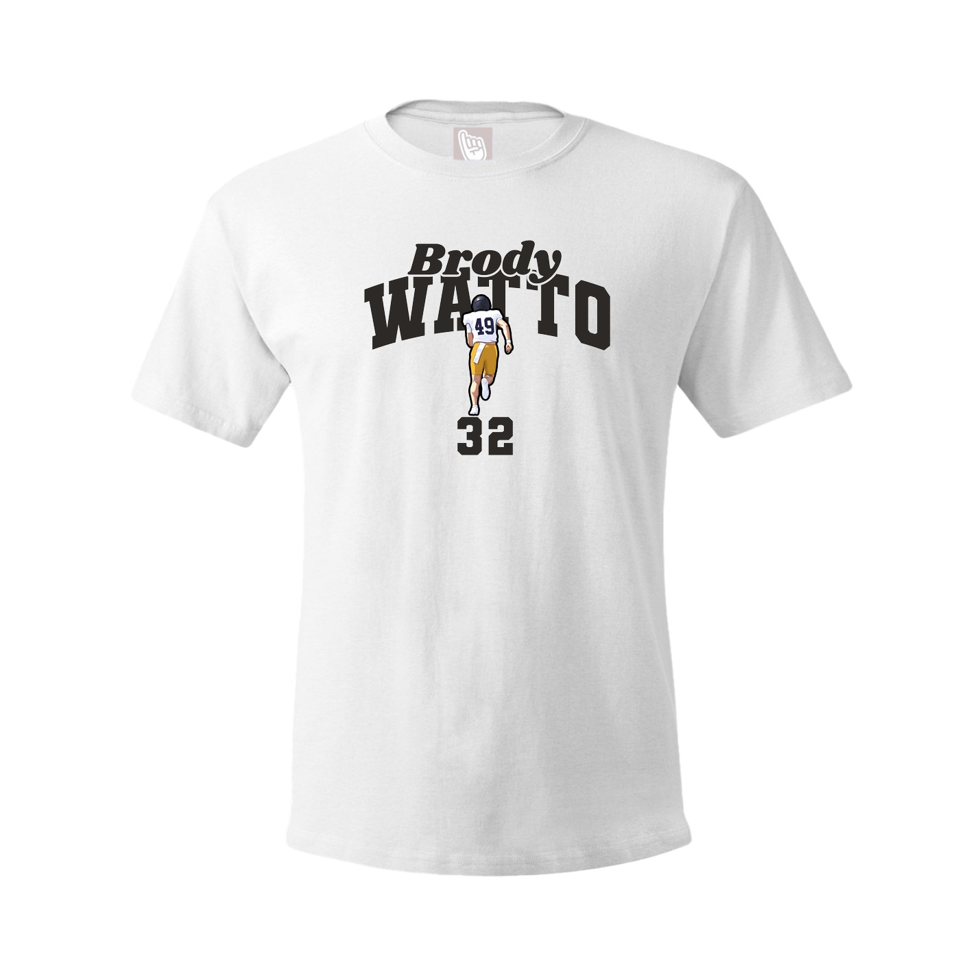 Youth Tee — Signature Arch in White