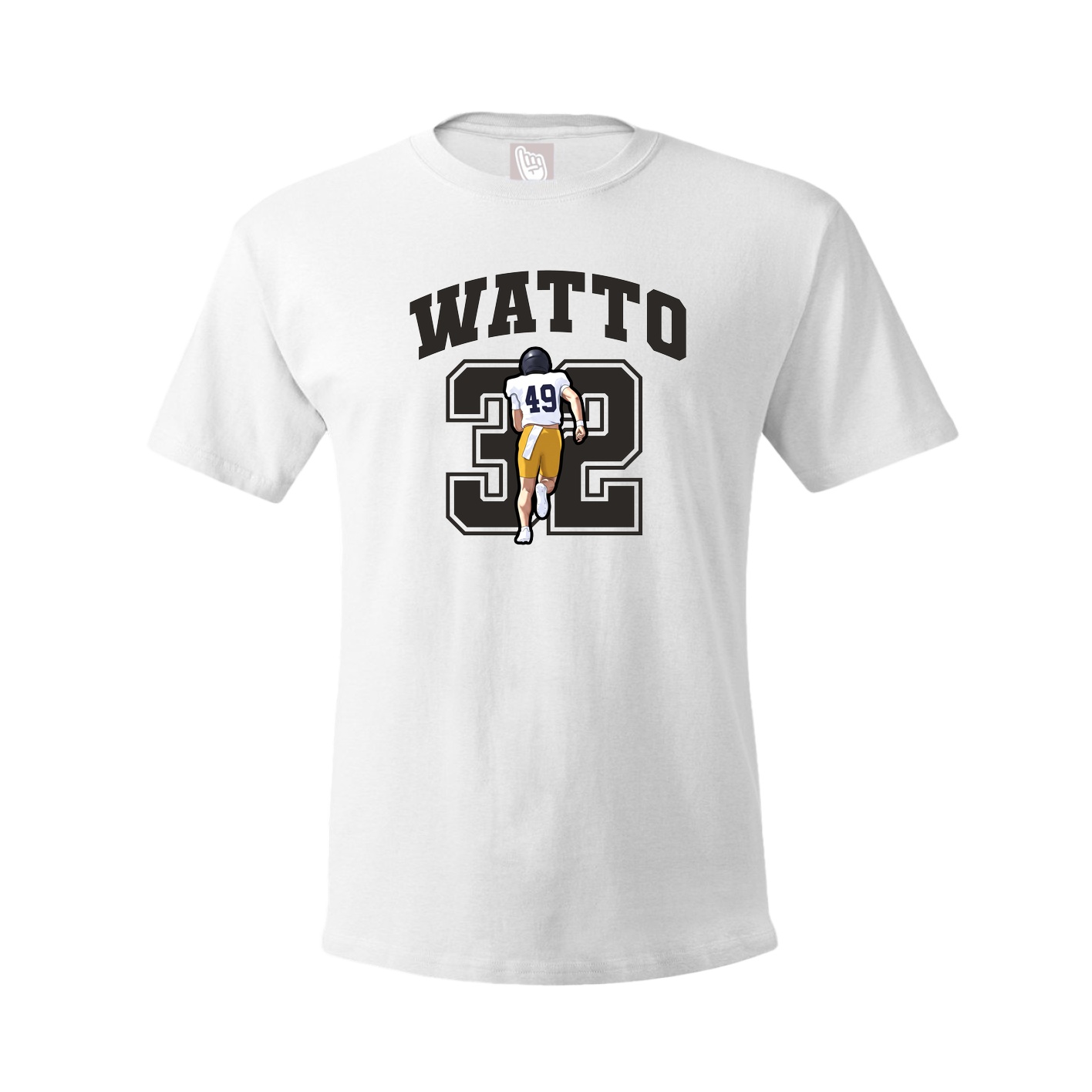 Tee — Number in White