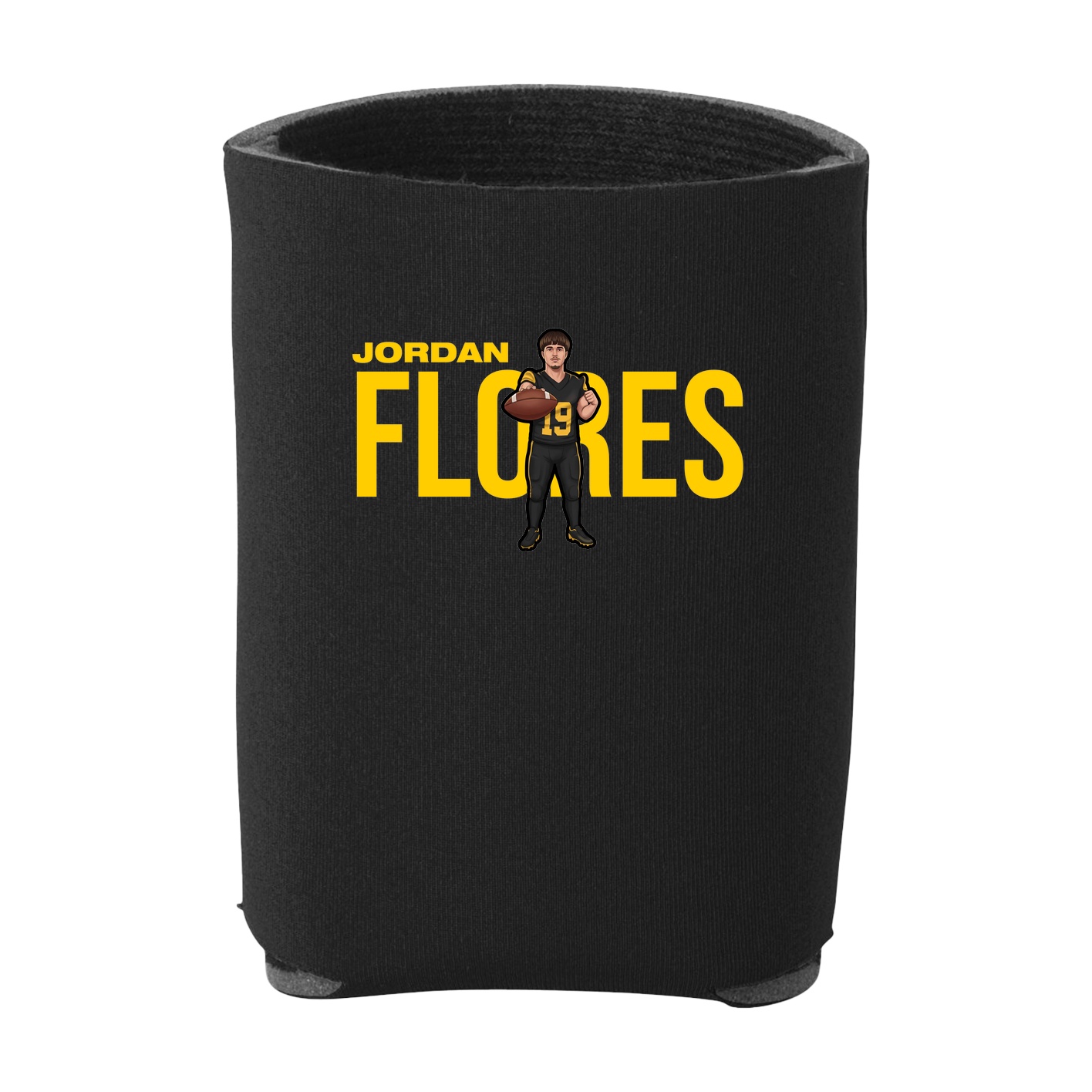 Can Holder — Player Name in Black