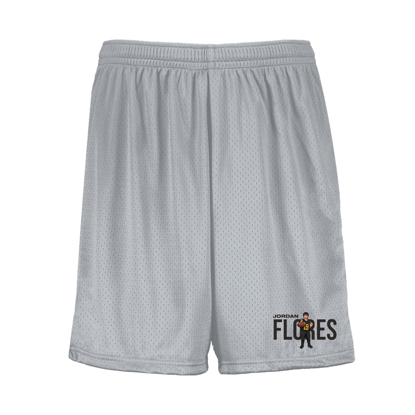 Shorts — Player Name in Silver