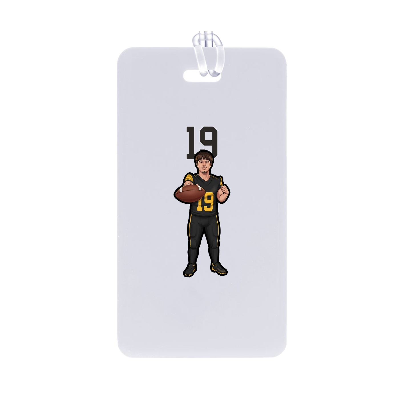 Bag Tag — Number Top in Classic