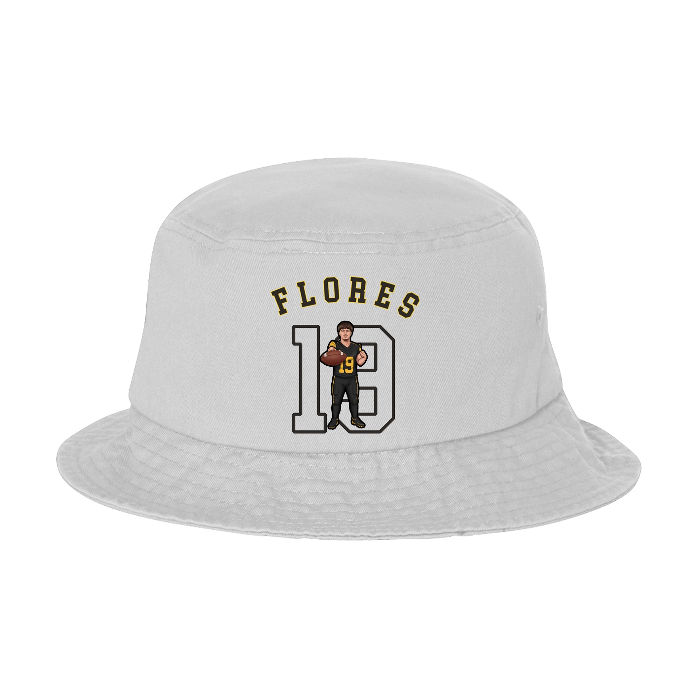 Bucket Cap — Shirsey Arch in White