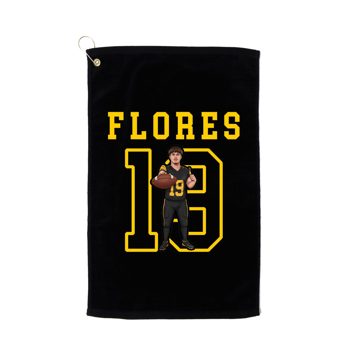 Golf Towel — Shirsey in Black