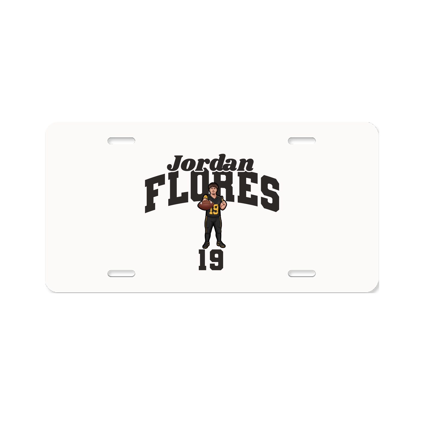 License Plate — Signature Arch in Classic