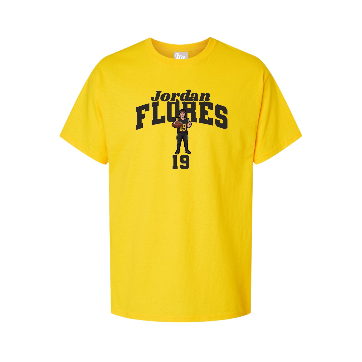 Youth Tee — Signature Arch in Gold