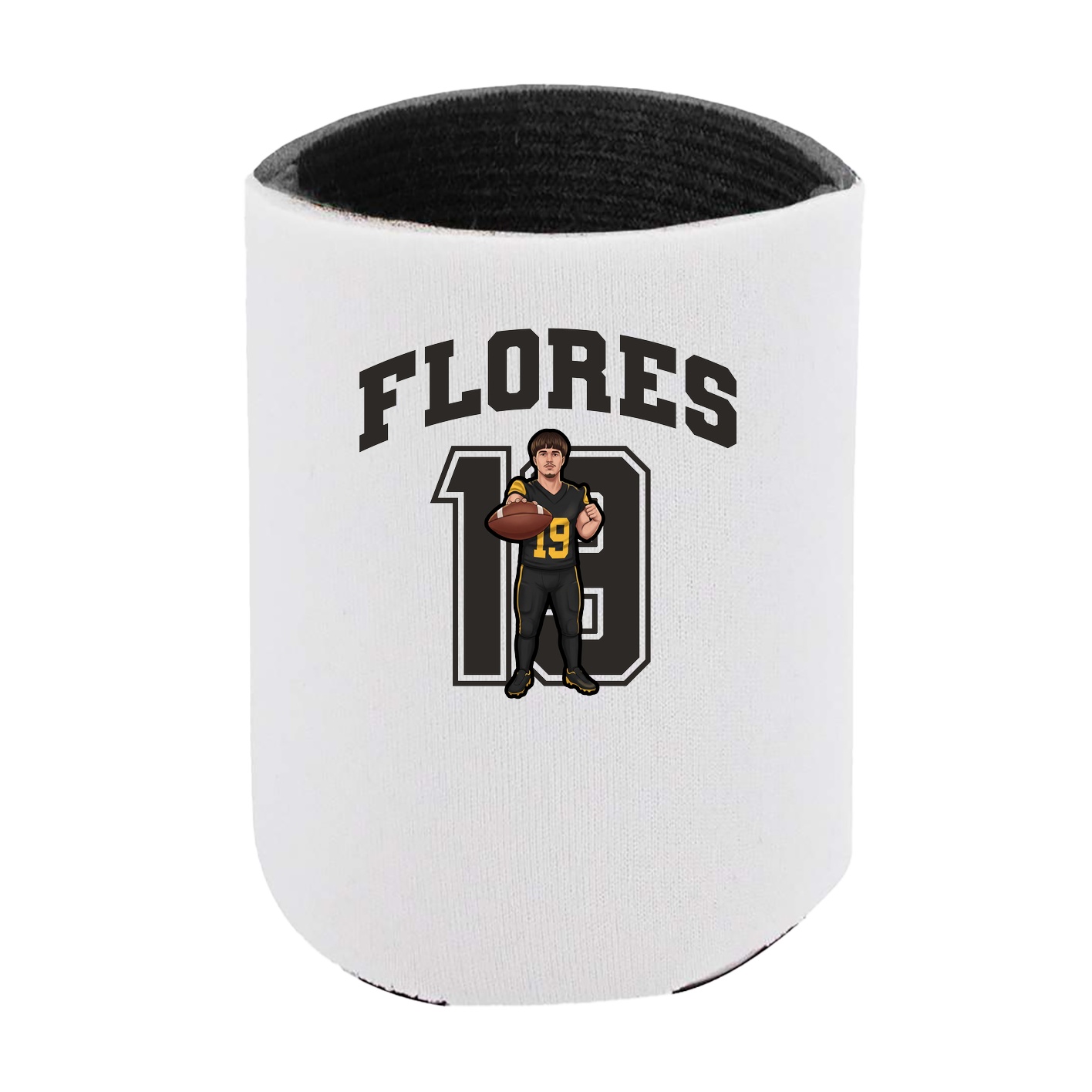 Can Holder — Number in White