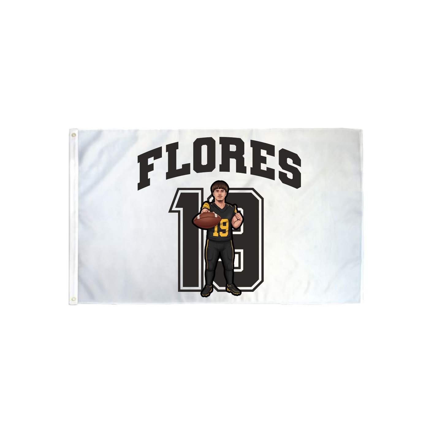 3x5 Flag — Number in Classic