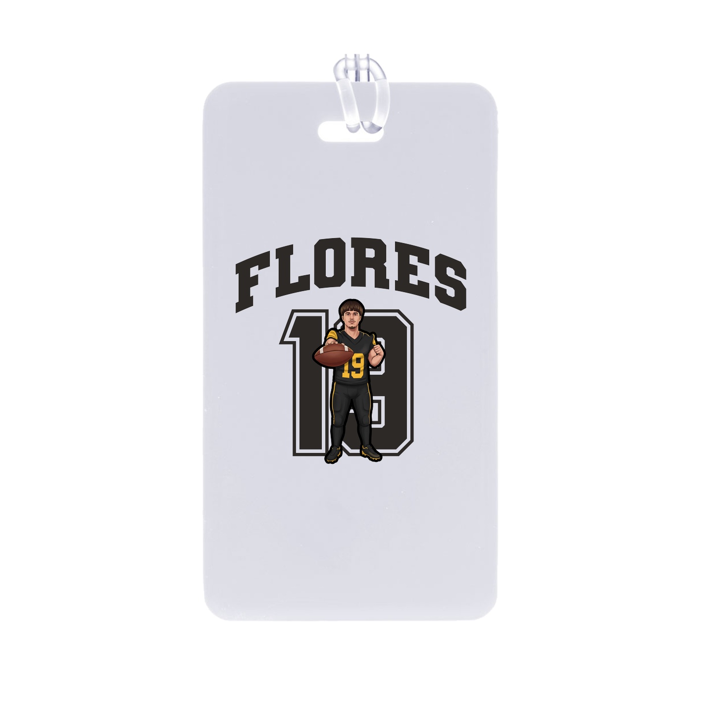 Bag Tag — Number in Classic