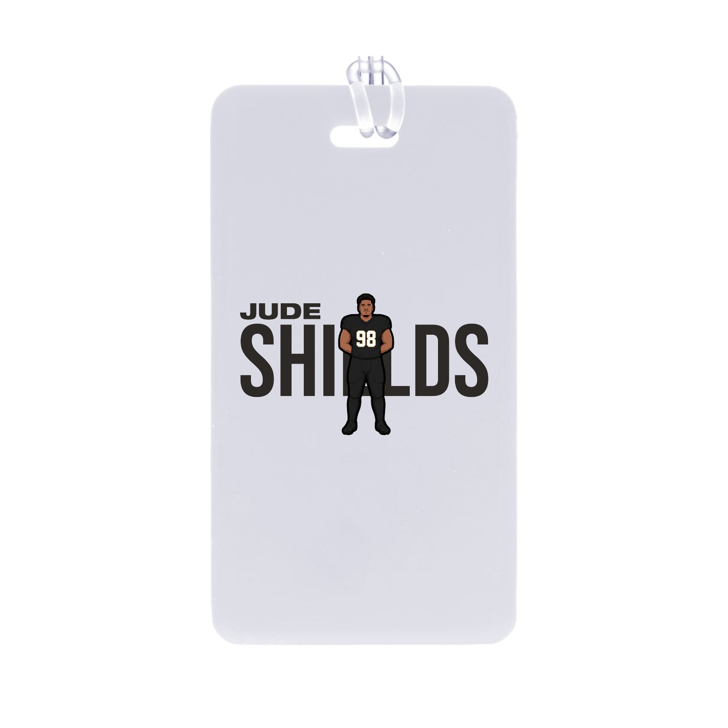 Bag Tag — Player Name in Classic