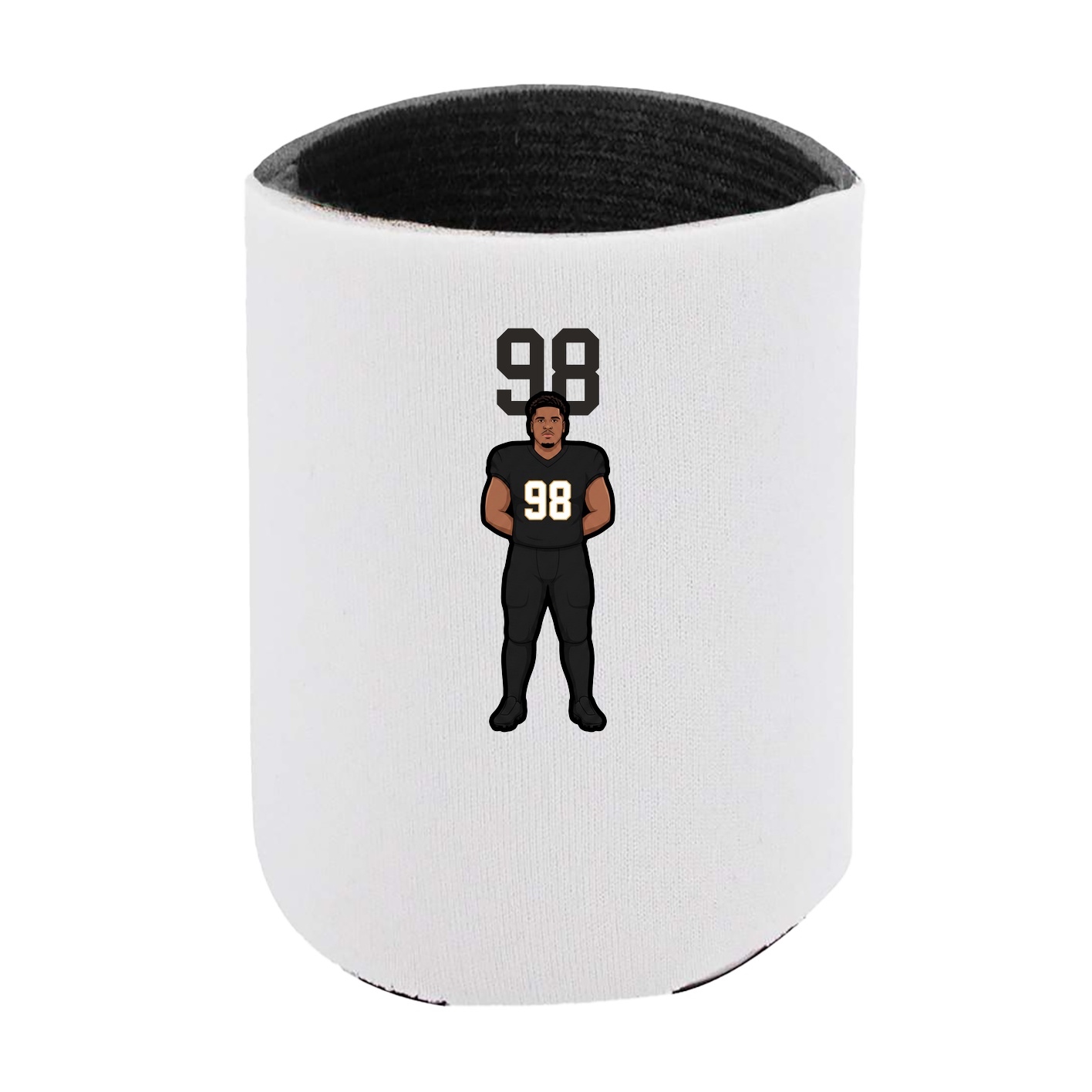 Can Holder — Number Top in White