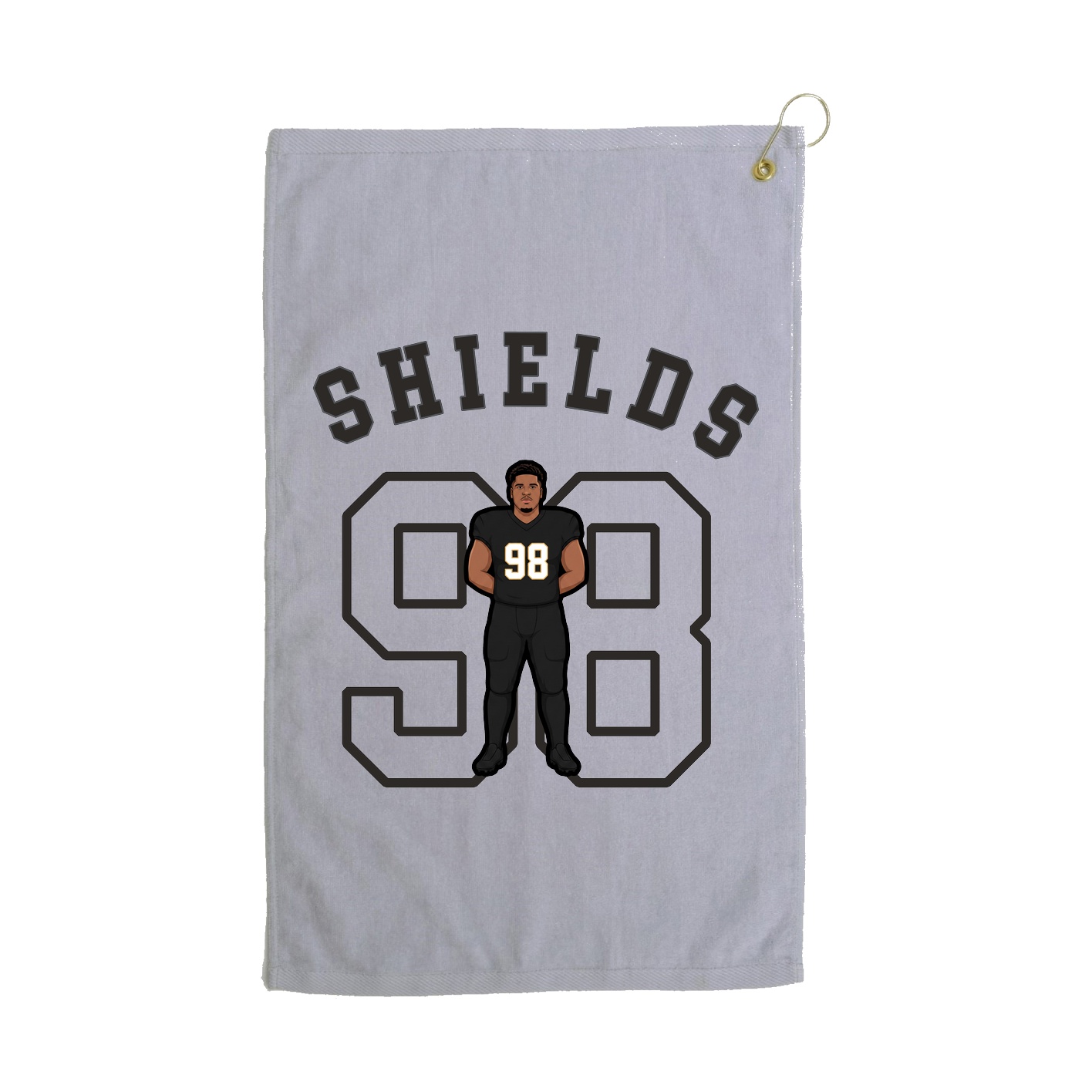 Golf Towel — Shirsey Arch in Grey