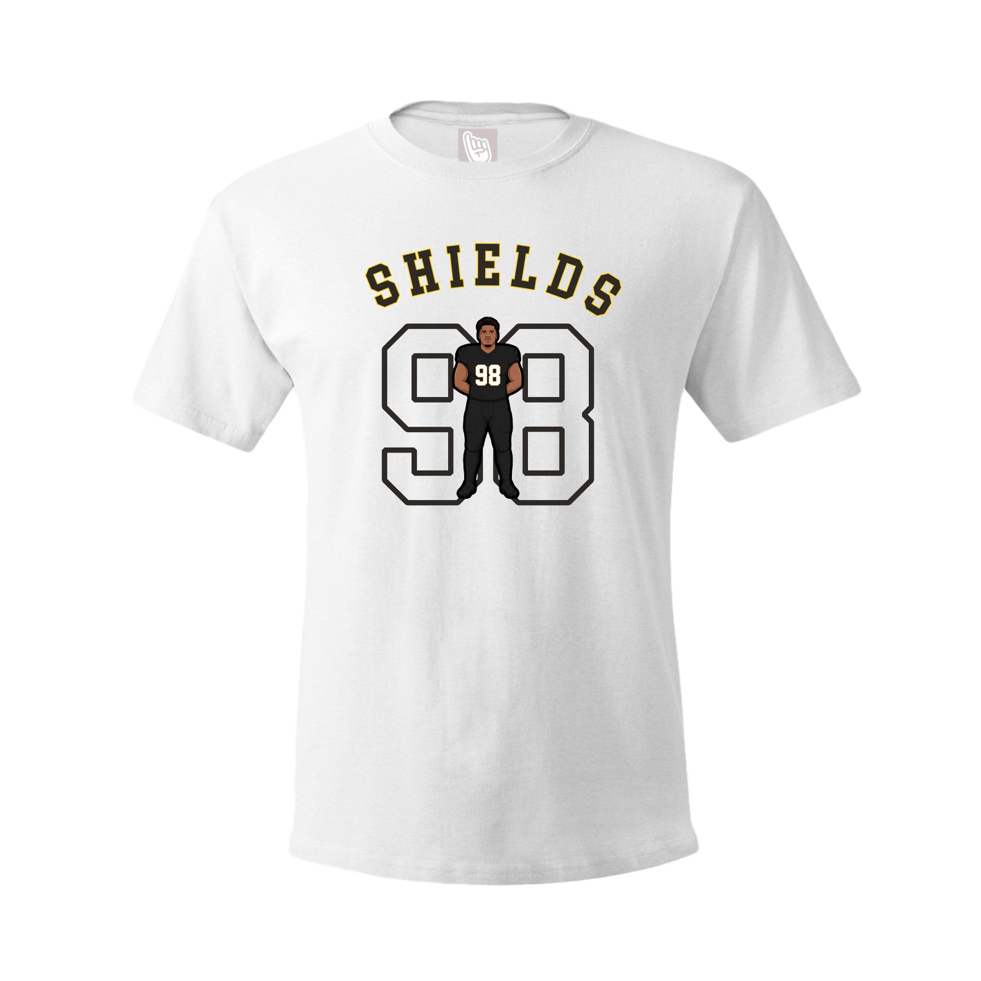 Youth Tee — Shirsey Arch in White