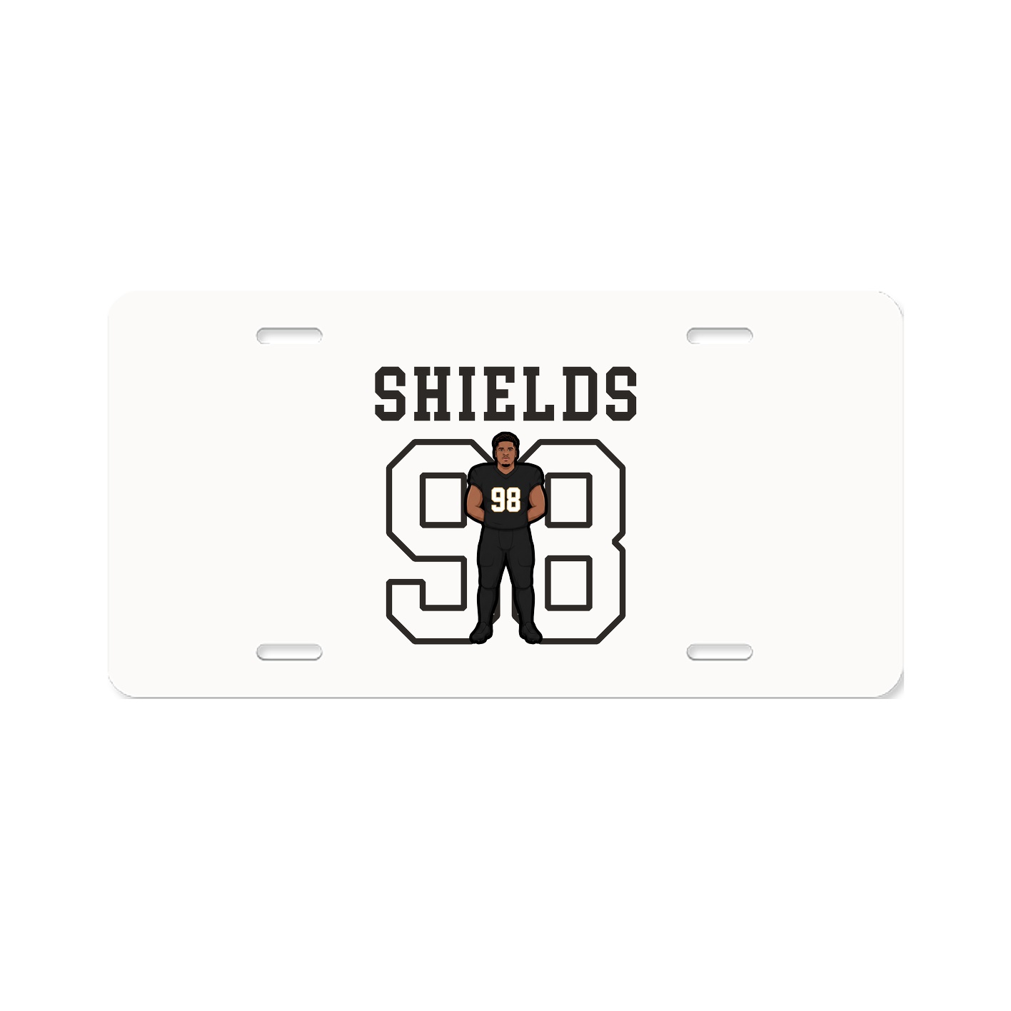 License Plate — Shirsey in Classic