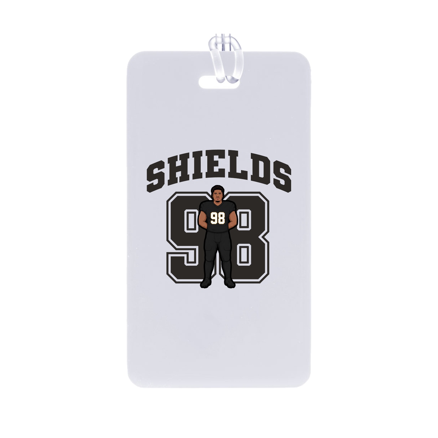Bag Tag — Number in Classic