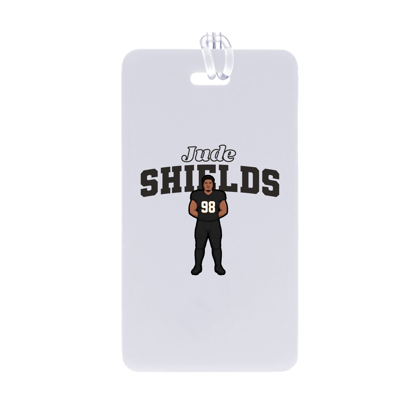 Bag Tag — Name Arch in Classic