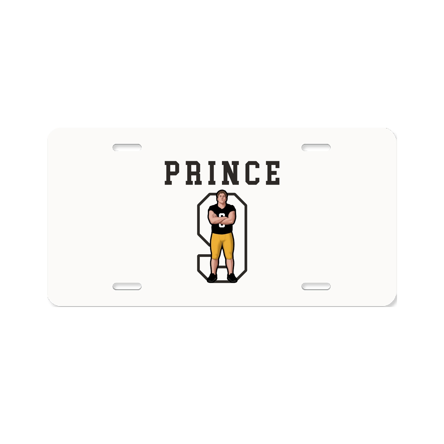 License Plate — Shirsey in Classic