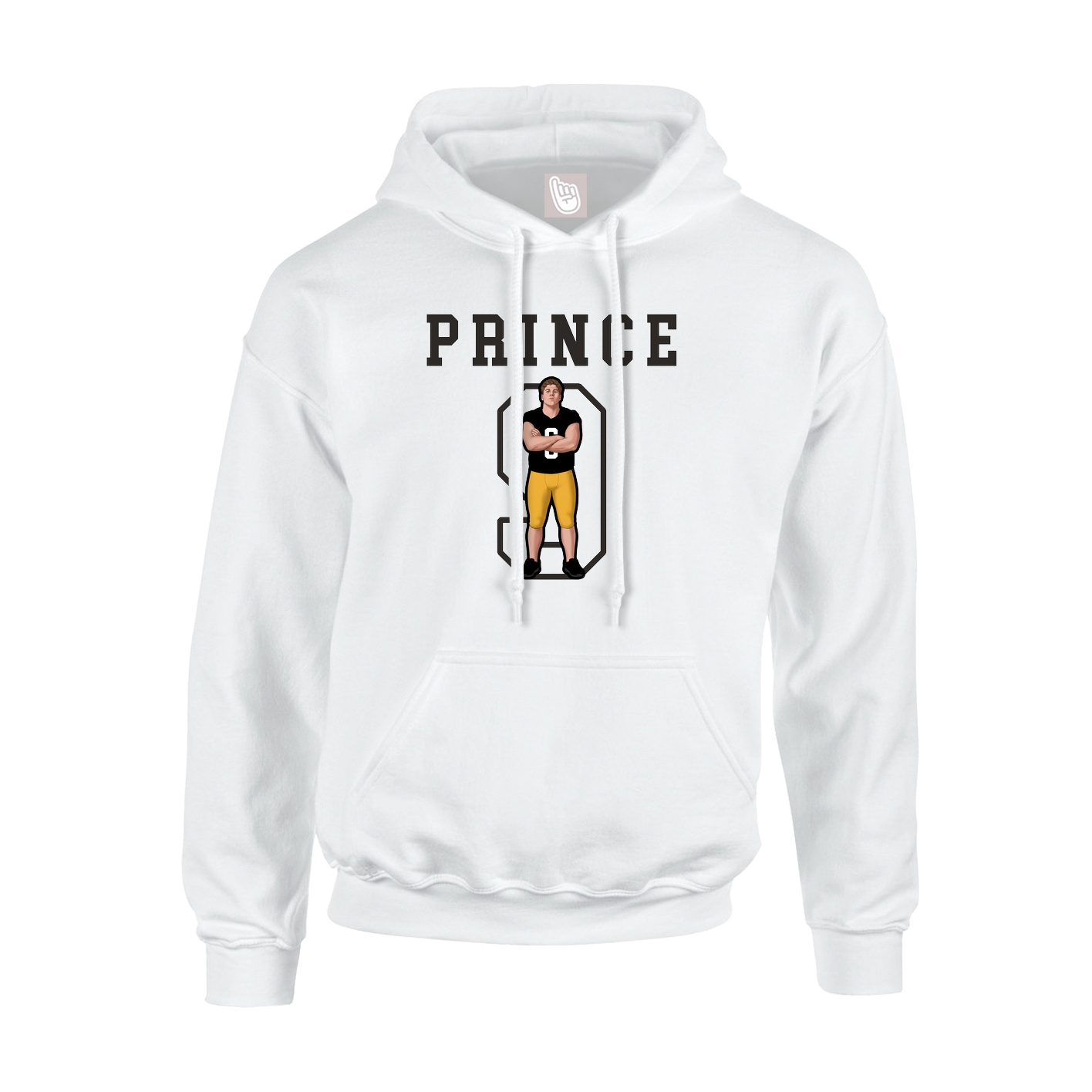 Youth Hoodie — Shirsey in White