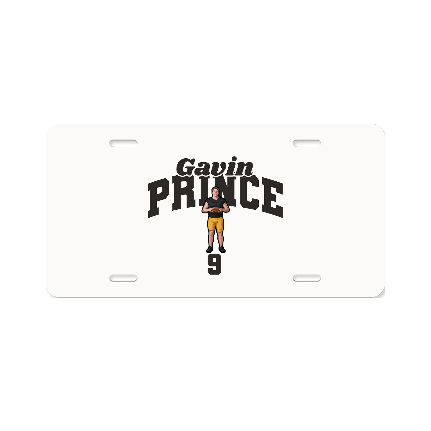 License Plate — Signature Arch in Classic