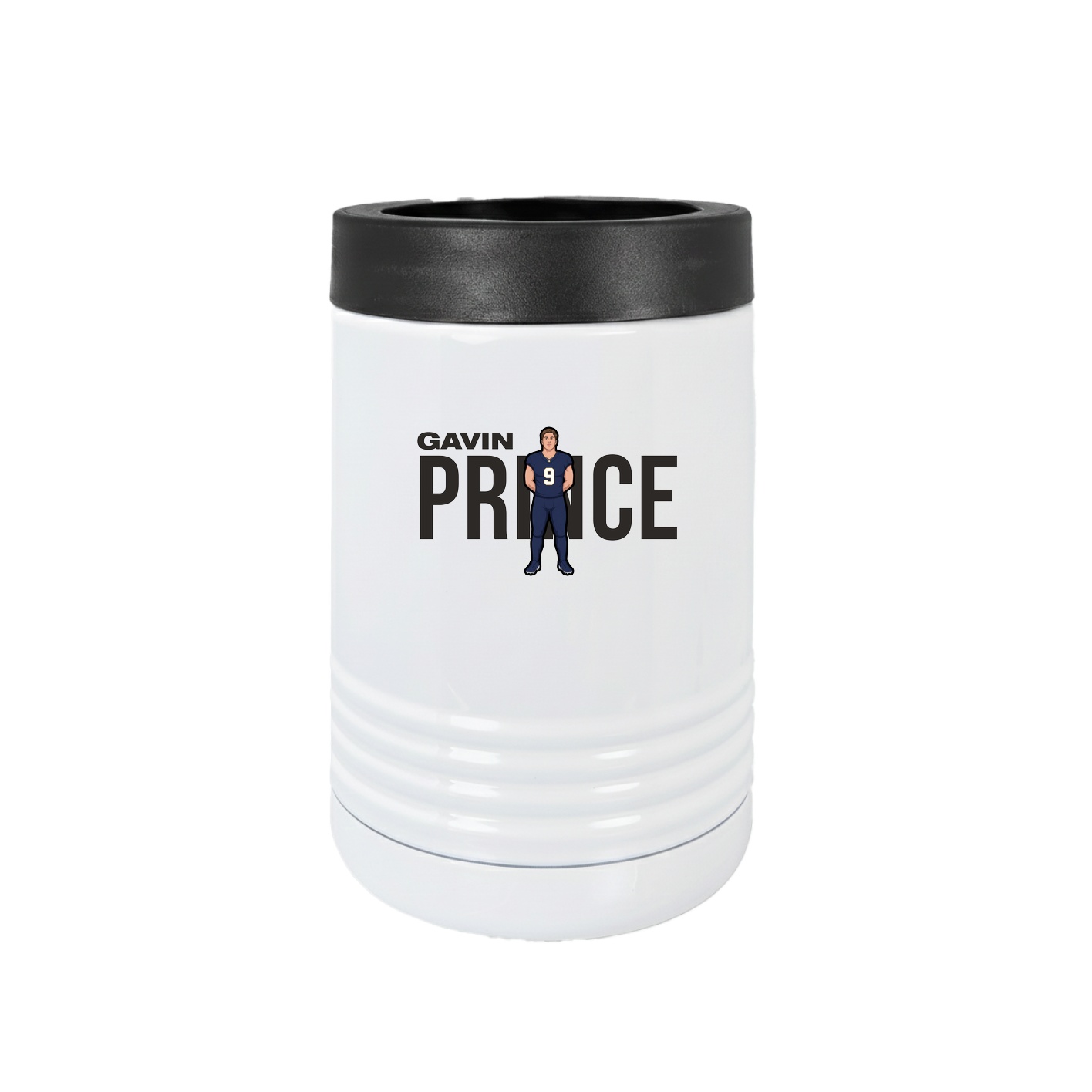 Beverage Holder — Player Name in White