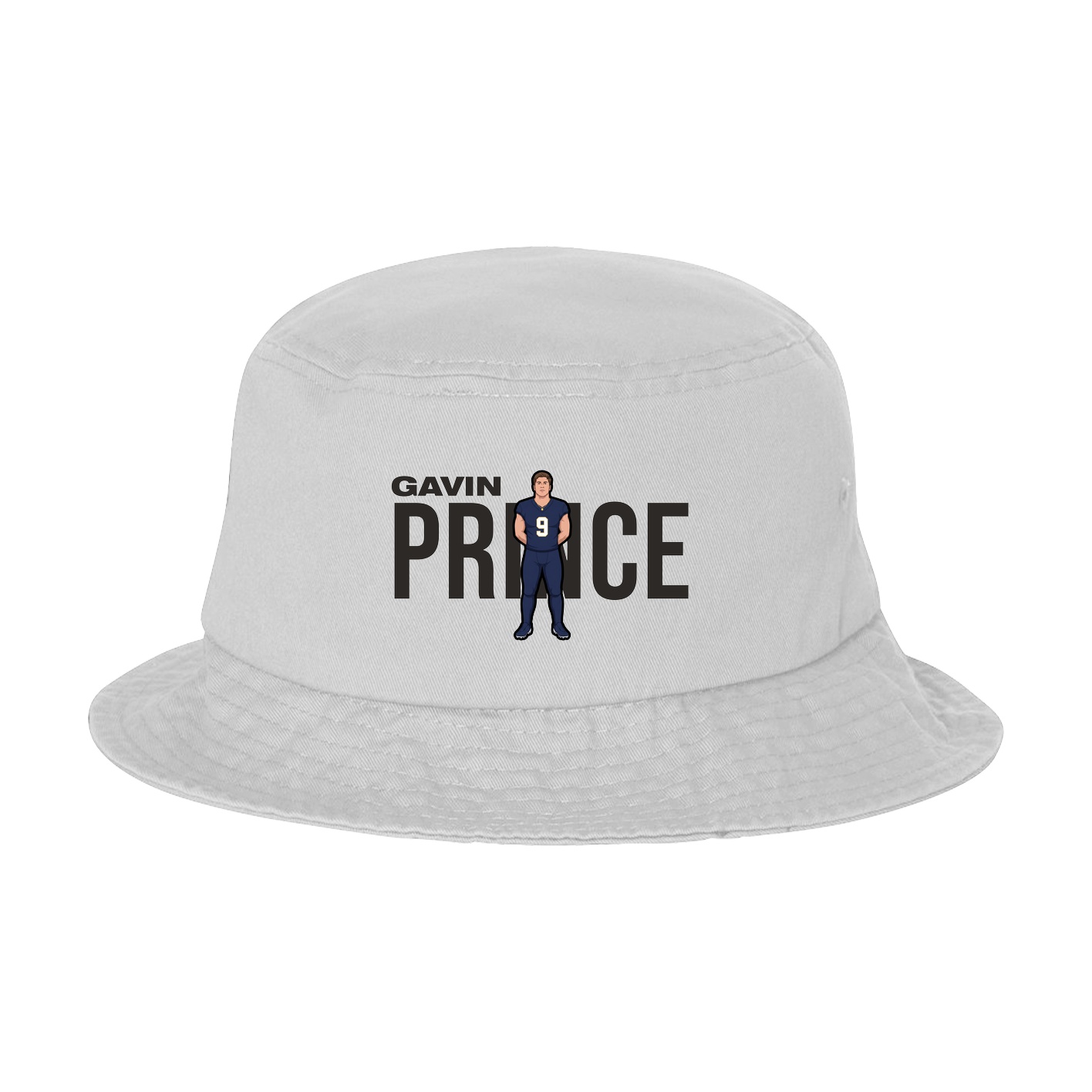 Bucket Cap — Player Name in White