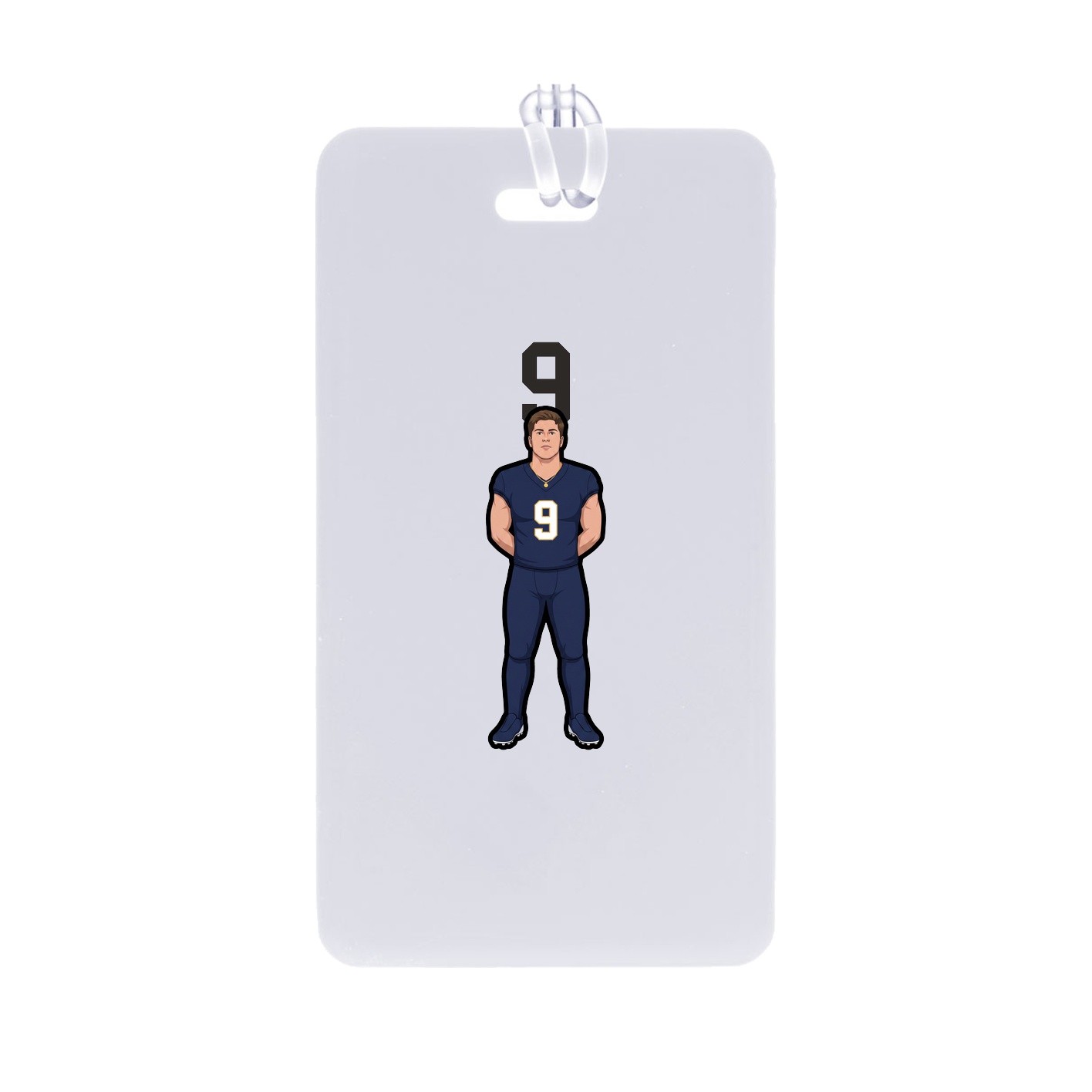 Bag Tag — Number Top in Classic