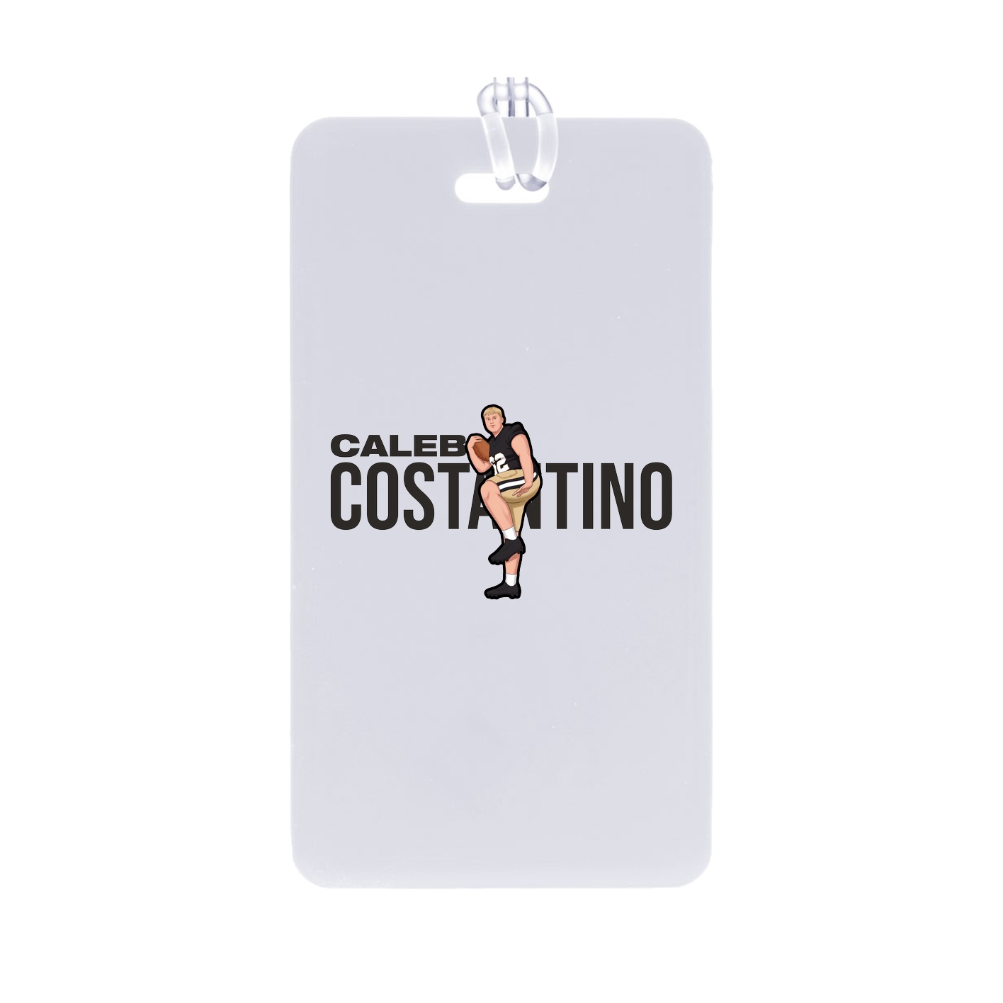 Bag Tag — Player Name in Classic