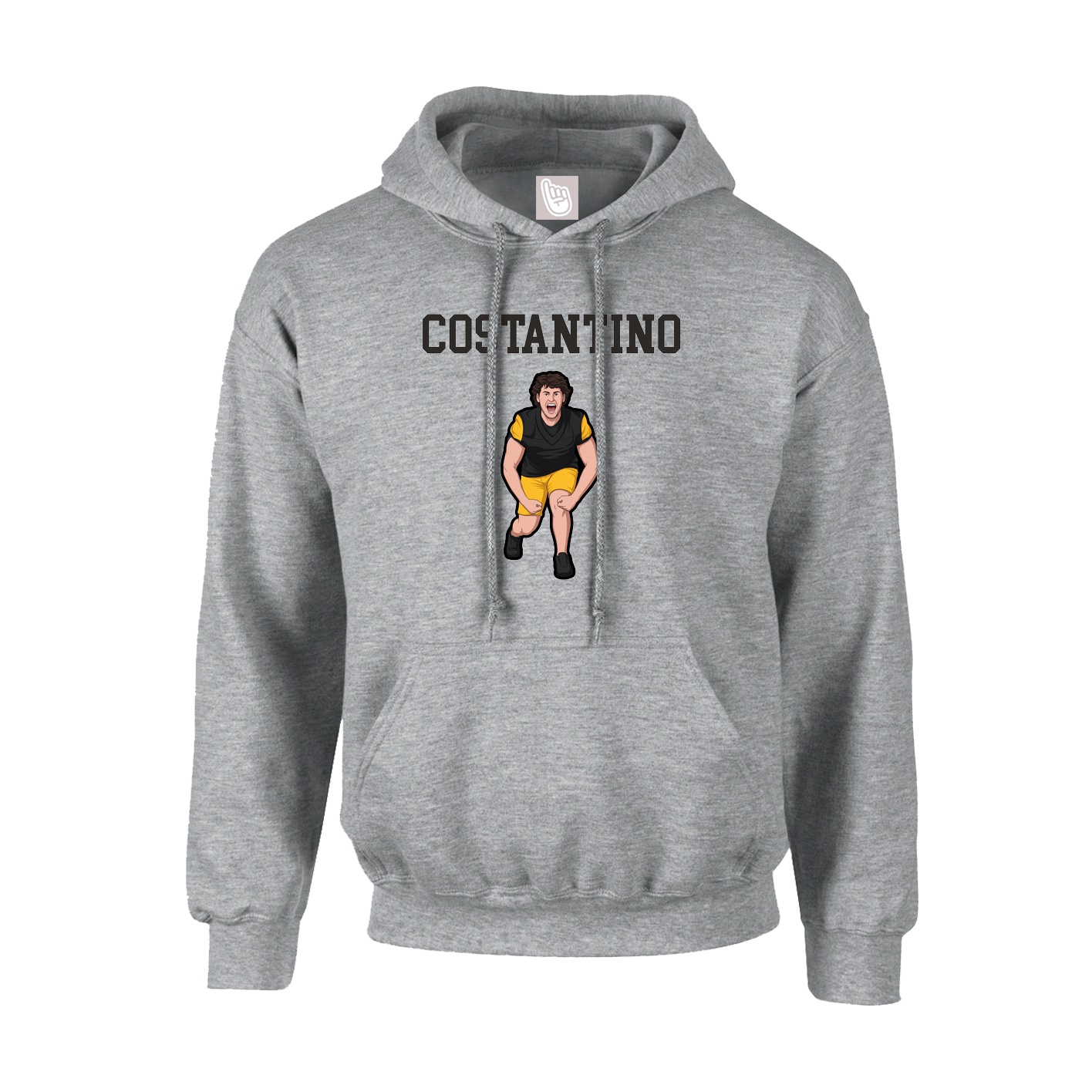 Hoodie — Shirsey in Grey