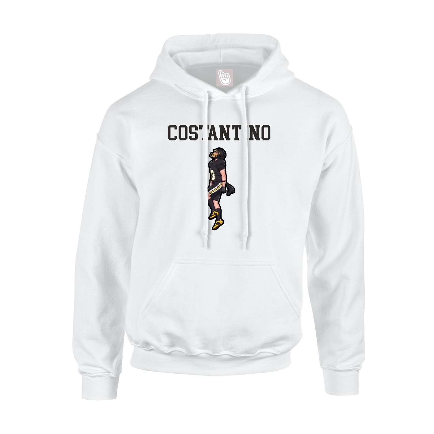 Hoodie — Shirsey in White