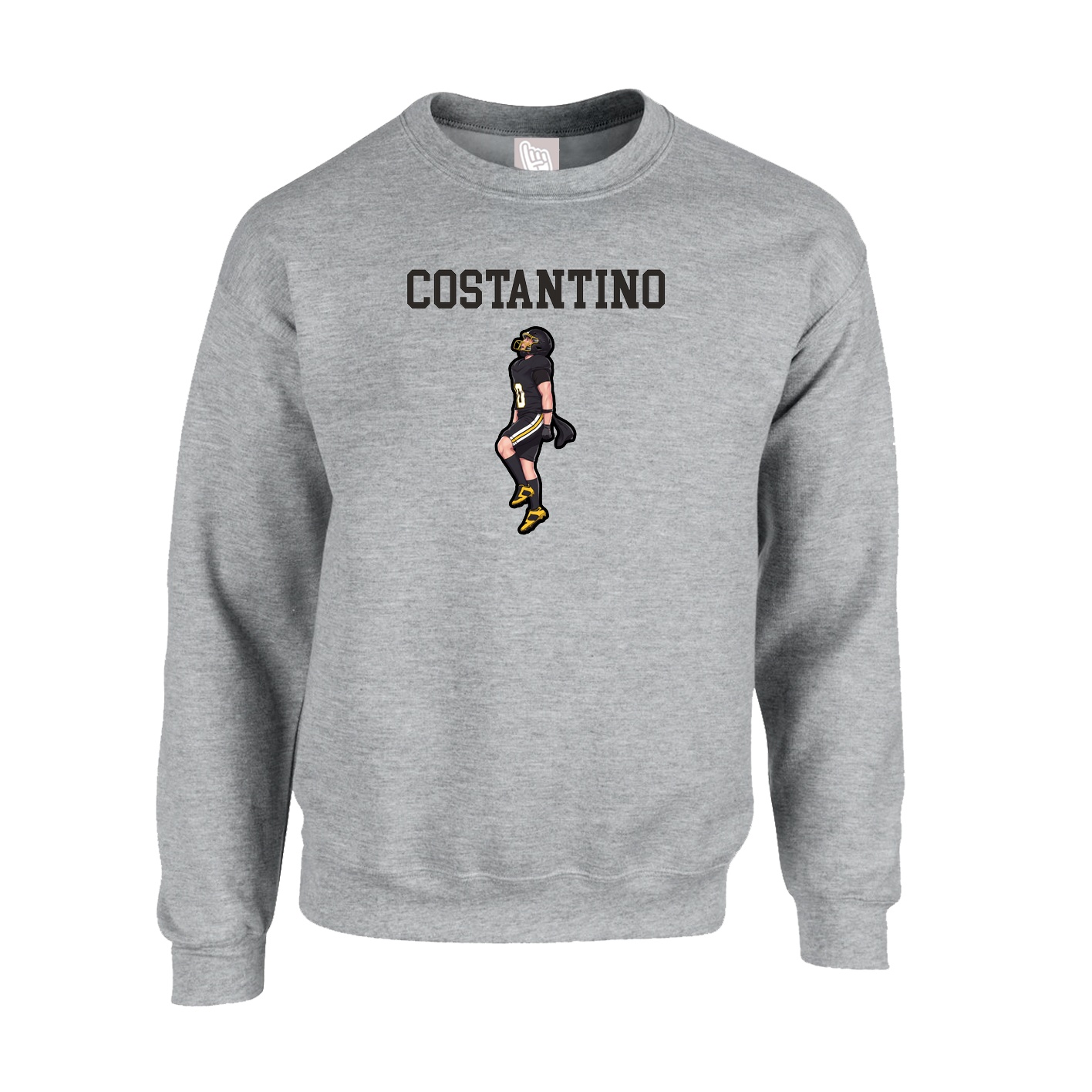 Fleece Crew — Shirsey in Grey