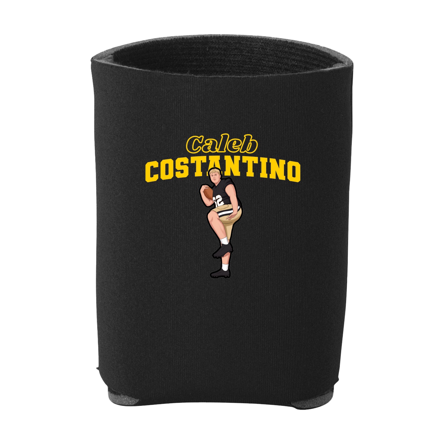 Can Holder — Name Arch in Black