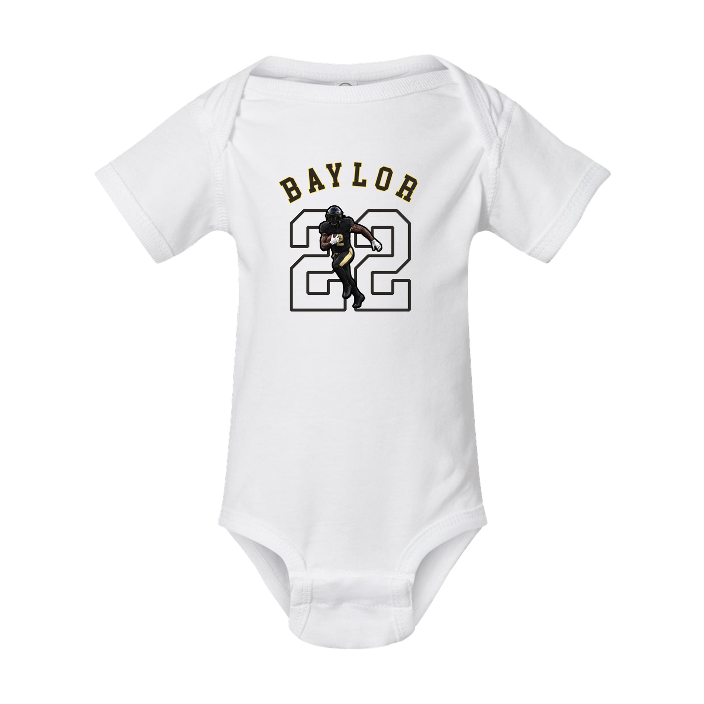 Baby Onesie — Shirsey Arch in White