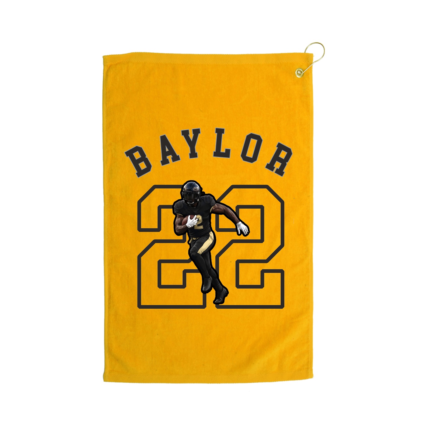 Golf Towel — Shirsey Arch in Gold