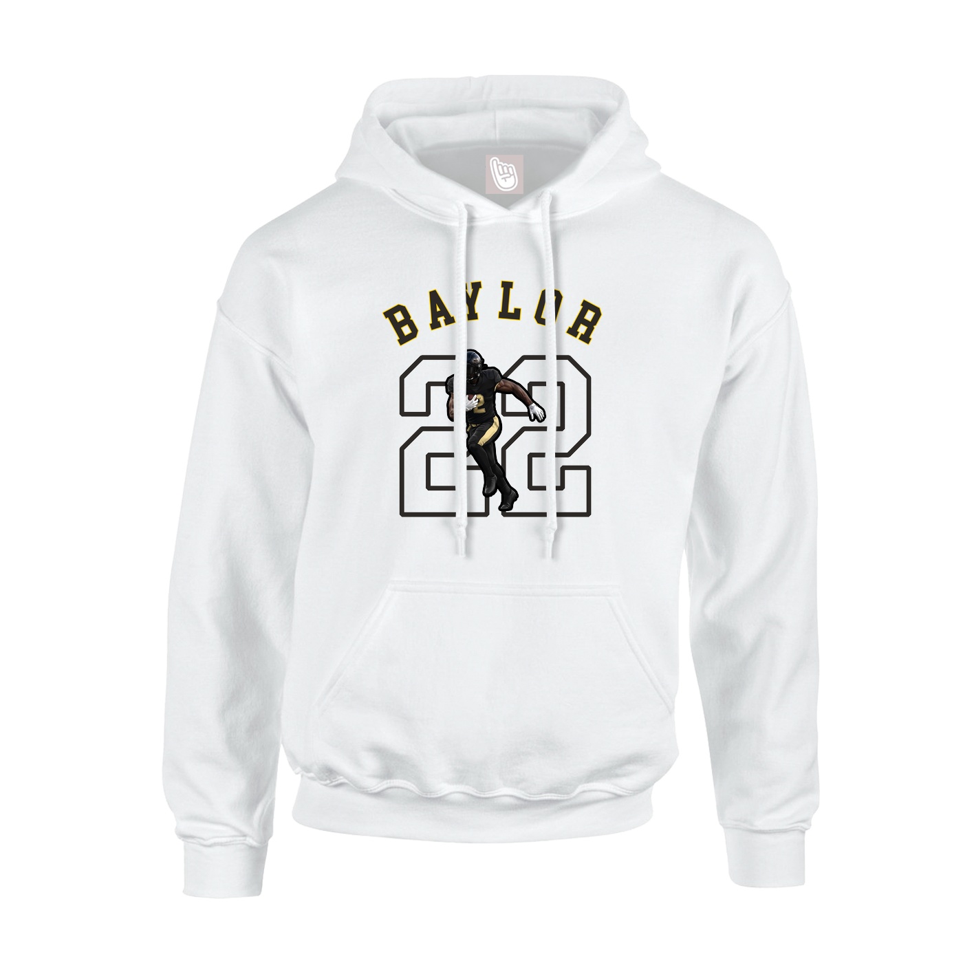 Hoodie — Shirsey Arch in White