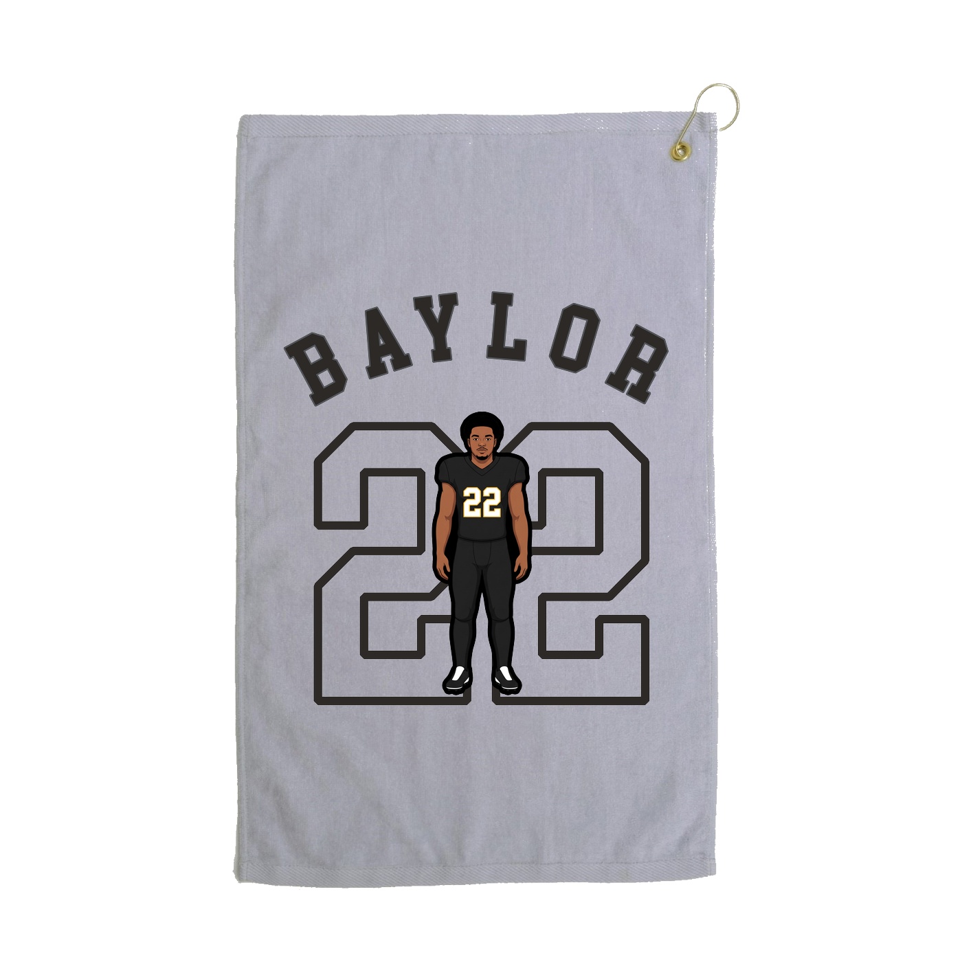 Golf Towel — Shirsey Arch in Grey
