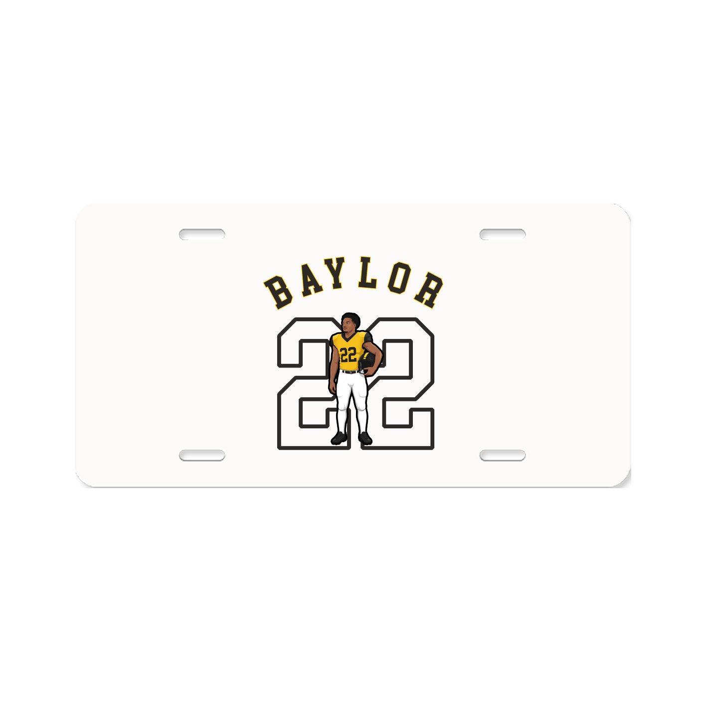 License Plate — Shirsey Arch in Classic