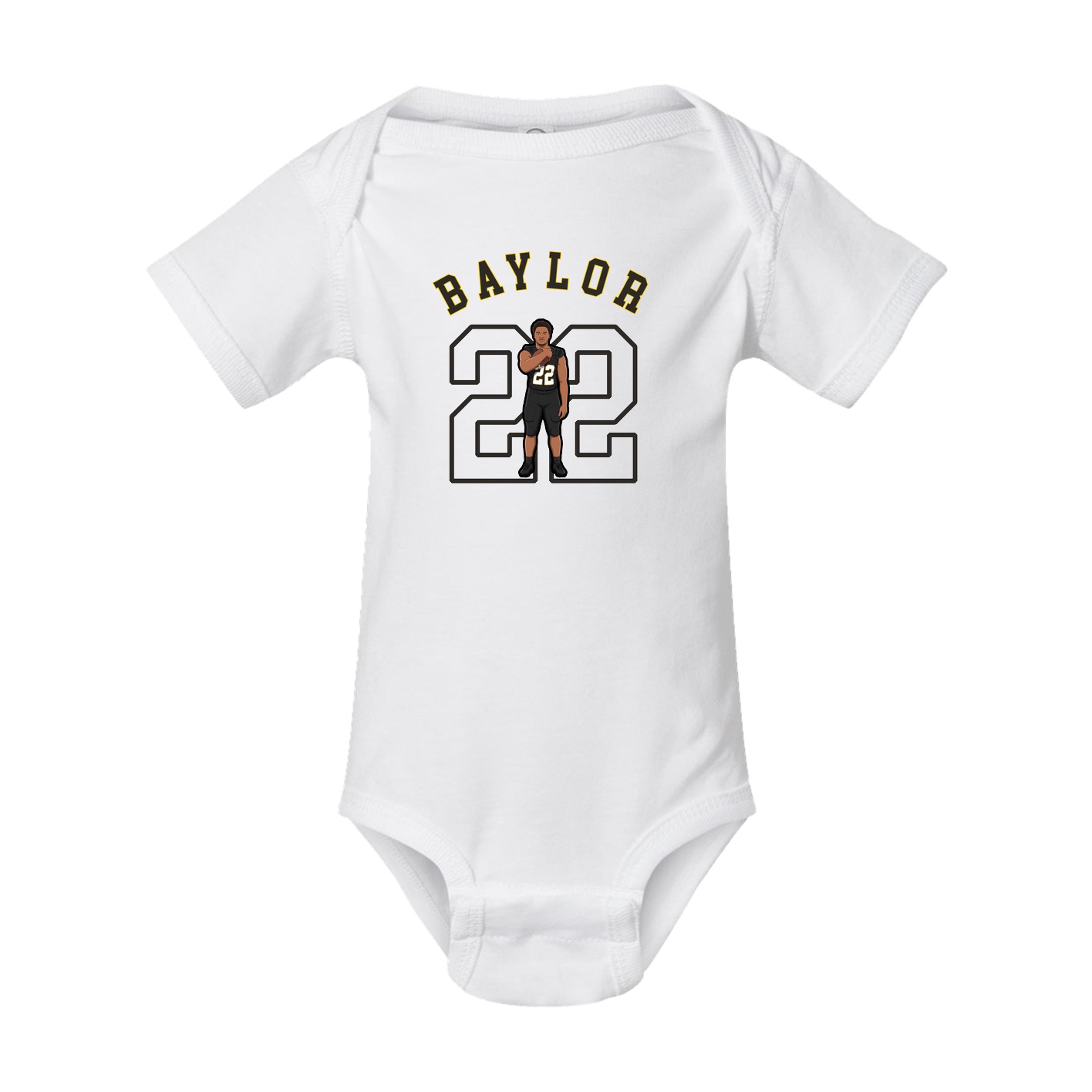Baby Onesie — Shirsey Arch in White